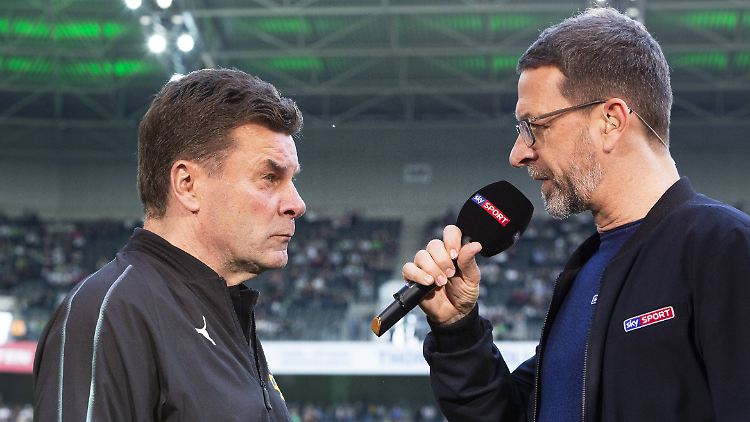 Das Interview mit Sky-Reporter Markus Lindemann brach Dieter Hecking heftig ab - dabei war der Journalist gar nicht der Auslöser für den Unmut des Gladbach-Coachs. 