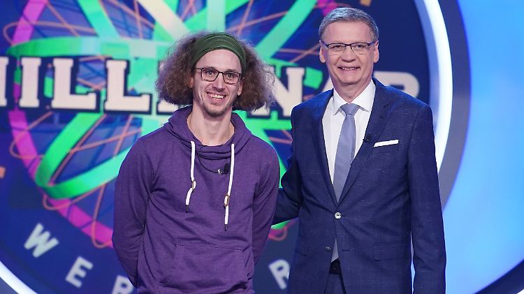 Hanfkeks-Freunde für einen Abend: Tobias Pietsch und Günther Jauch.