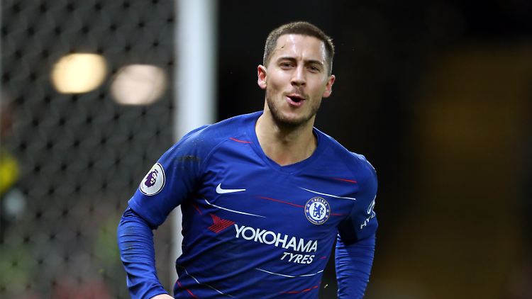 Eden Hazard muss mit Chelsea bereits am Donnerstag in der Europa League gegen Slavia Prag wieder ran.