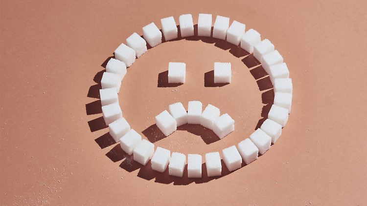 Zucker in seiner reinen Form macht müde.