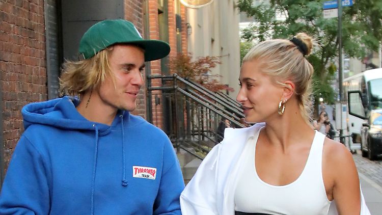 Zwischen Justin und Hailey Bieber scheint es die ganz große Liebe zu sein. 