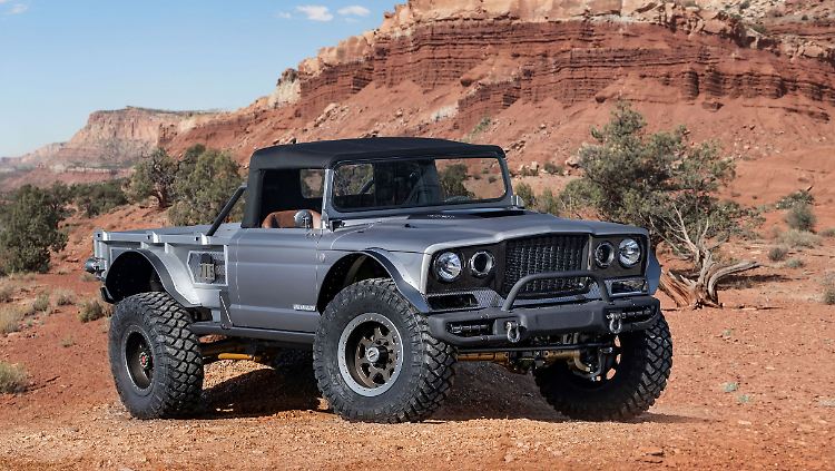 Der Jeep Five-Quarter ist ein umfangreich modernisierter Oldtimer.