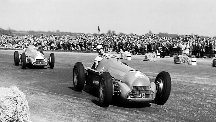 Als alles begann: 150.000 Menschen kamen im Mai 1950 zum ersten Rennen der Formel 1.