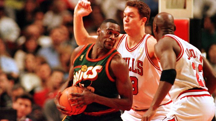 Shawn Kemp kam 1989 in die NBA und war vor allem in den 1990er Jahren eine große Nummer in der Liga.