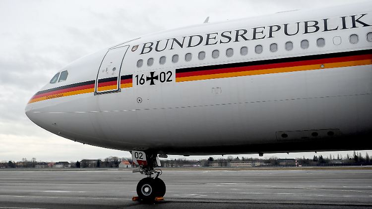 Reifenpanne am Regierungsflieger? Hydraulikschaden? Soll alles nicht mehr vorkommen. 