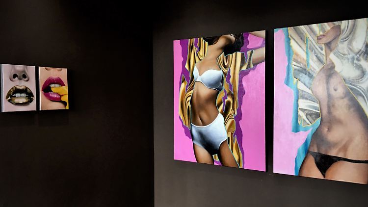 "Manzur Kargar- Where are we now?" Die aktuelle Ausstellung in der Galerie Charis Schwarz.
