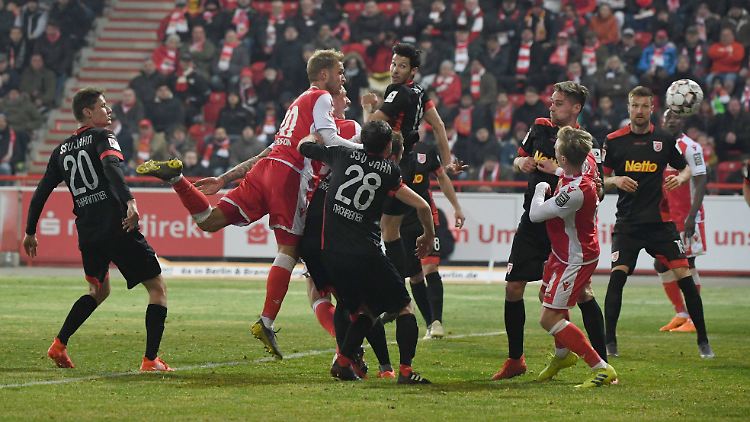 Für die Eisernen hat es gegen Jahn Regensburg nicht zum Sieg gereicht.