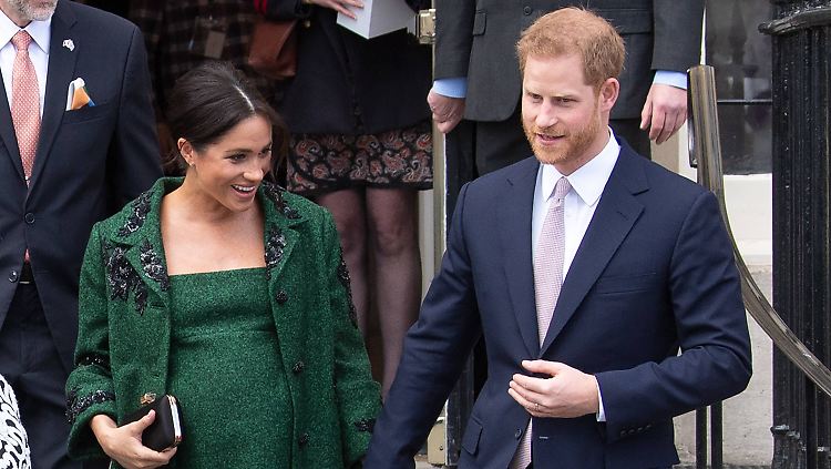 Meghan und Harry wollen sich nicht gleich nach der Geburt der Öffentlichkeit zeigen.