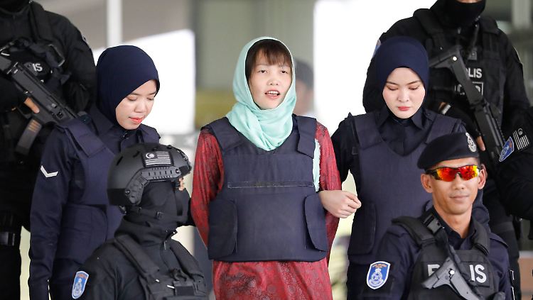 Doan Thi Huong wird vermutlich direkt nach Hanoi ausgeflogen.