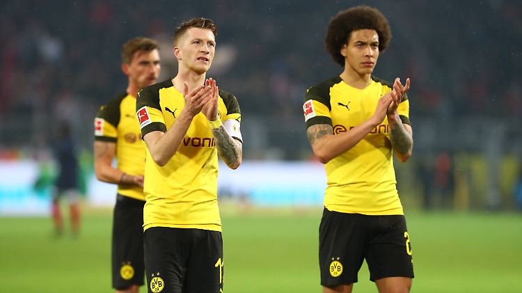 Kein Jubel, nur Erleichterung: Der BVB bleibt in Schlagdistanz.
