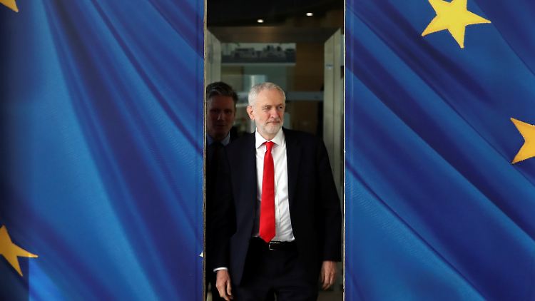 Noch ist Corbyn unentschieden: Labour-Politiker drängen auf ein zweites Referendum zum Brexit.