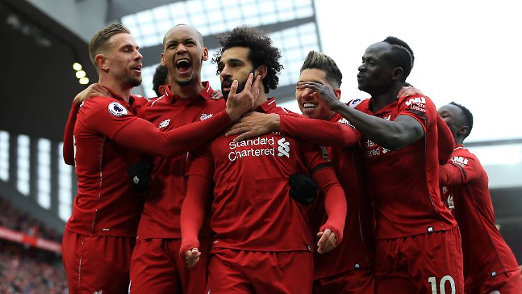 Traumtorschütze Mohamed Salah sorgte für Liverpools 2:0. Es war der Endstand gegen Chelsea.
