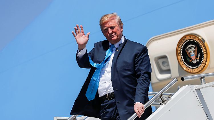 Fliegt gerne Boeing: US-Präsident Donald Trump.