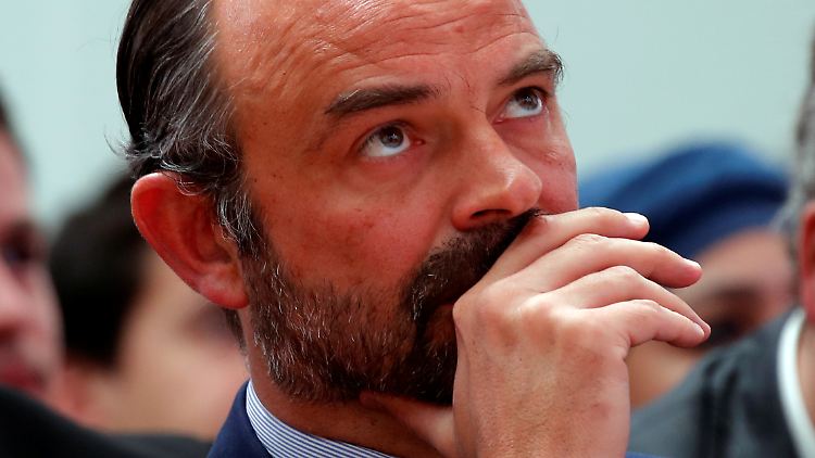 Premierminister Édouard Philippe richtet den Blick nach vorne: Der Wiederaufbau von Notre-Dame ist bereits in Planung.