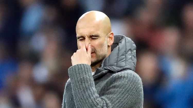 Und wieder raus gegen eine englische Mannschaft: Manchester-City-Coach Guardiola.