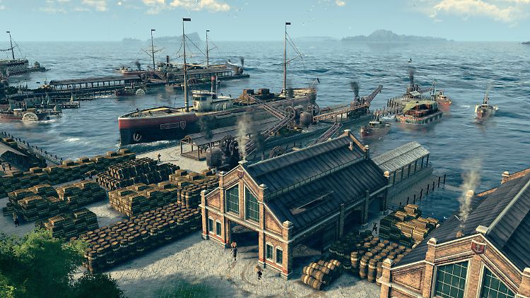Dörfer, Städte und Metropolen -  das Aufbau-Strategiespiel "Anno 1800" ist eine Zeitreise für Zocker.