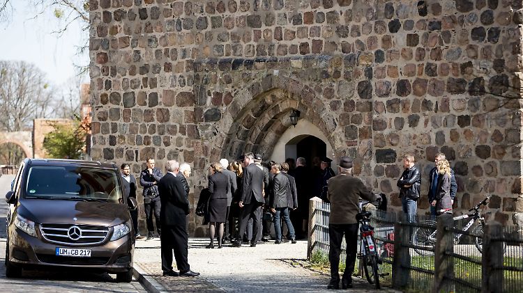 Der Trauergottesdienst fand in der Templiner Maria-Magdalenen-Kirche statt.