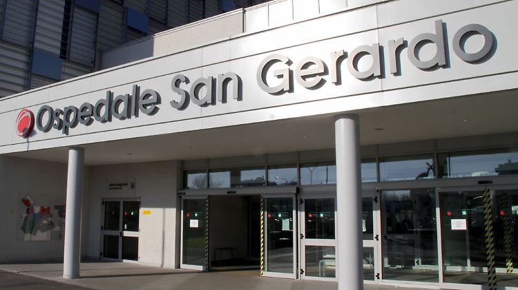 Die Geburtsklinik in Monza, Italien,