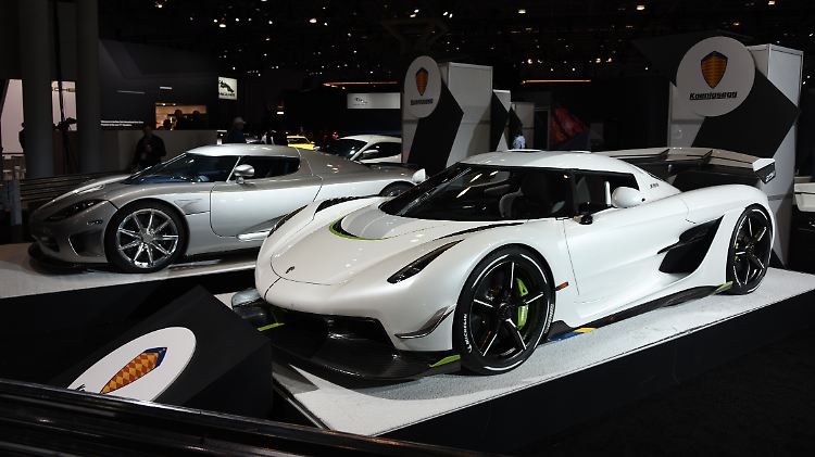 Ein Koenigsegg ist ganz bestimmt kein Auto für New Yorker Straßen. Dennoch ist ein solches Auto ein Muss auf der New York Auto Show.