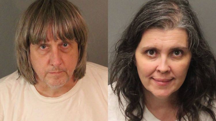 David und Louise Turpin misshandelten ihre 13 Kinder fast ein Jahrzehnt lang.
