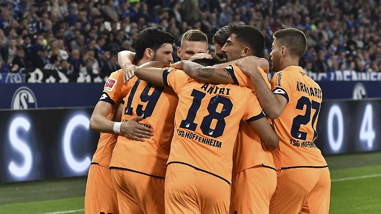 Viel zu jubeln hat Hoffenheim gegen Schalke.