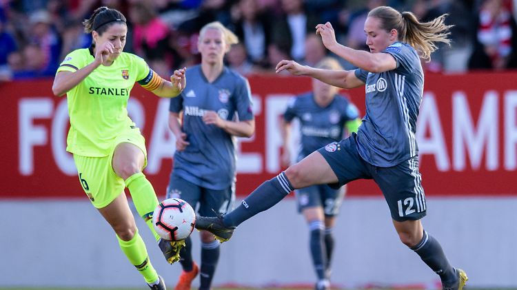 Die Frauen des FC Barcelona sind zu stark für die Bayerinnen.