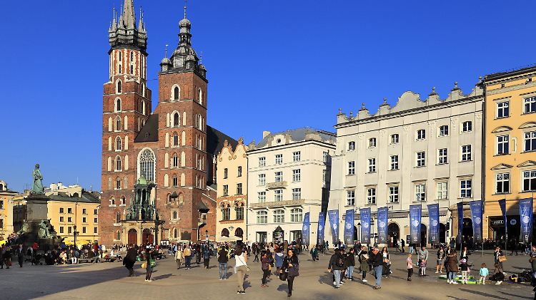 Innenstadt von Krakau - wurde hier Rebecca gesehen?