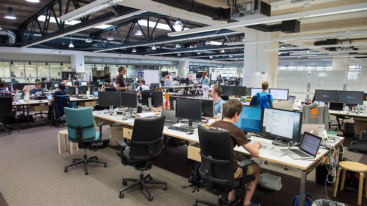 Ein Relikt aus der Vergangenheit? Ein Großraumbüro bei Zalando in Berlin.