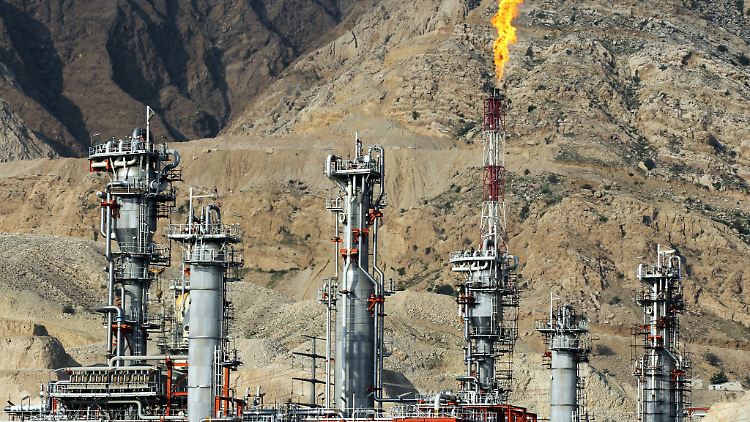 Die Ölproduktion ist für den Iran ein wichtiger Wirtschaftszweig.