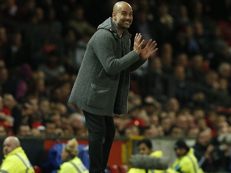Josep Guardiola steuert mit Man City in Richtung Premier-League-Trophäe