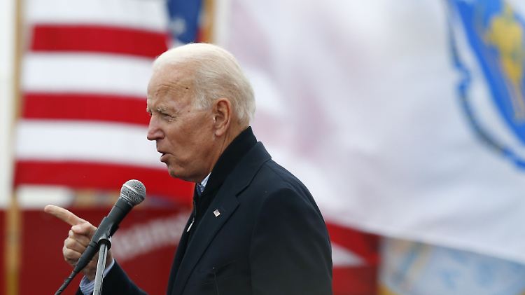 Das andere Amerika: Joe Biden bei einem Auftritt vergangene Woche in Boston.