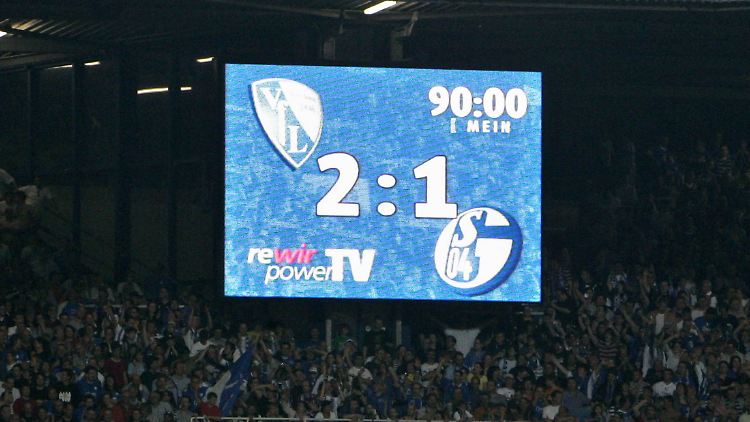 Der Endstand von 2:1 gegen den VfL Bochum könnte die Schalker die Meisterschaft gekostet haben. 