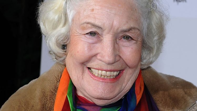 Ellen Schwiers 2013, zwei Jahre vor ihrem Abschied von der Bühne.