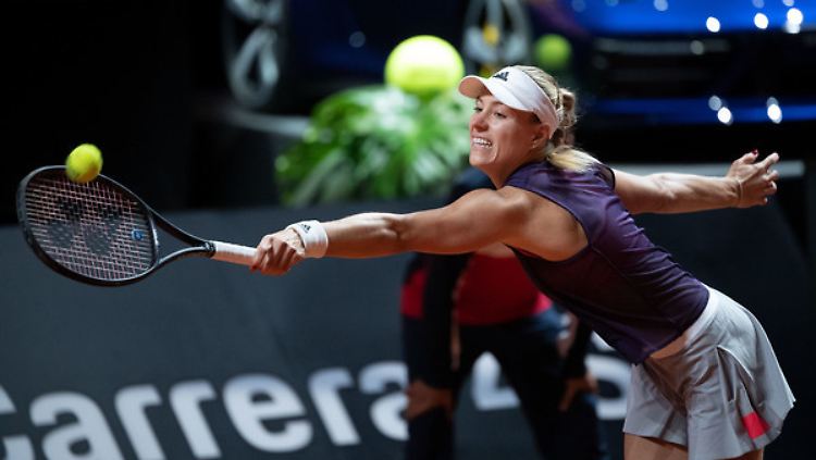 Kerber hatte vor allem Probleme mit den Aufschlägen ihrer Gegnerin.