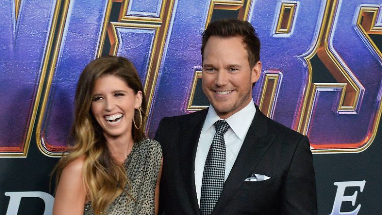 Auch ihr Verlobter Chris Pratt war bei Katherine Schwarzeneggers Junggesellinnenabschied dabei.