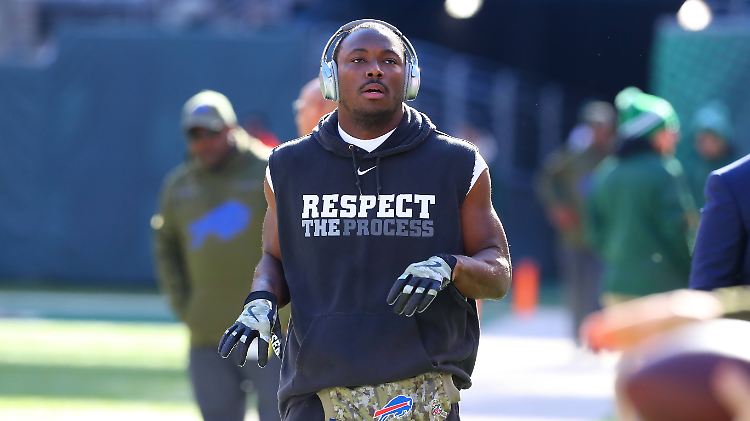 LeSean McCoy ging auf Nummer sicher, dass alle seinen Spoiler mitbekommen.