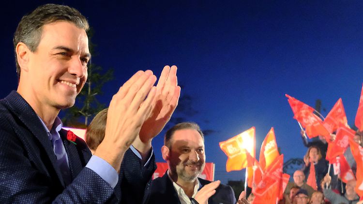 Sánchez wird durch das Ergebnis gestärkt. Eine Regierungsmehrheit aber hat er nicht.