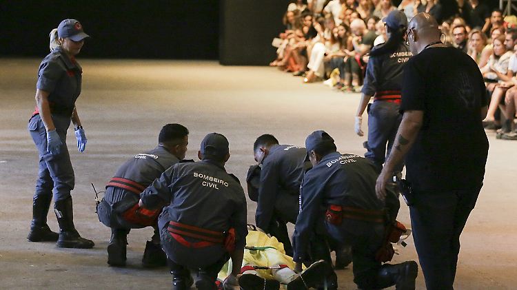 Das war kein Teil der Show, wie einige Zuschauer zunächst gedacht haben.