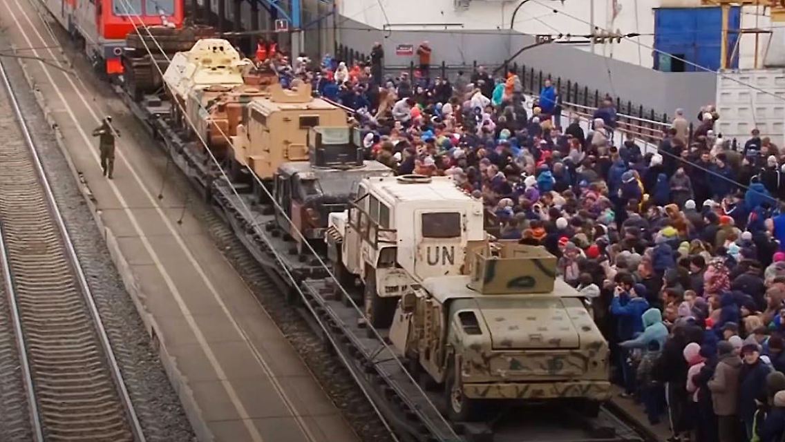 Russland Syrien Kriegsbeute Sonderzug.JPG