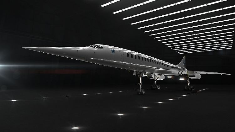 Erinnert eindeutig an die Concorde: die Overture von Boom. So soll sie einmal aussehen - gebaut wurde sie bislang nicht.