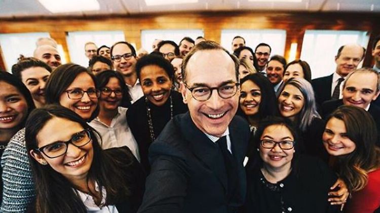 Allianz-Chef Bäte ist seit September 2018 auf Instagram.