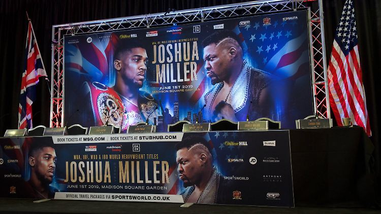 Es war alles angerichtet: Anthony Joshua wird nun aber wohl gegen Andy Ruiz Jr. kämpfen, nicht gegen Jarrell Miller.