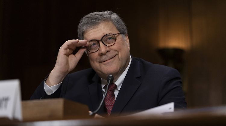 Souverän: US-Justizminister William Barr
