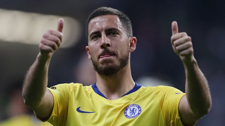 Saß im Spiel gegen Eintracht Frankfurt die ersten 61 Minuten auf der Bank: Eden Hazard.