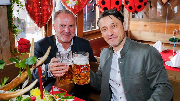 Der Trainer und sein Chef: Niko Kovac und Karl-Heinz Rummenigge.