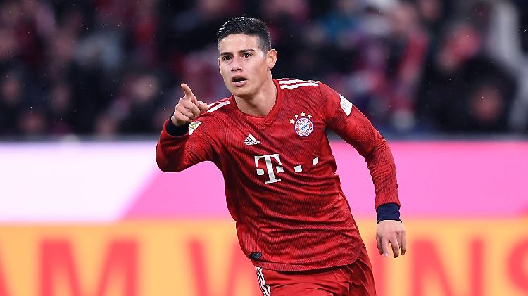 James Rodriguez traf in der laufenden Bundesligasaison in 20 Spielen siebenmal.