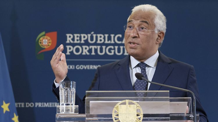 Portugals Ministerpräsident Antonio Costa droht mit seinem Rücktritt. 
