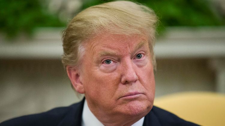 Hüllte sich beim Thema Wahlkampf-Einmischung in Schweigen: Donald Trump.