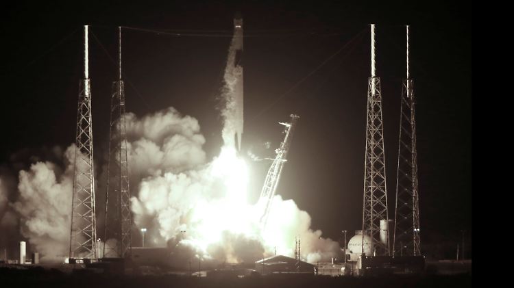Beim Start der Falcon 9-Rakete lief alles nach Plan.