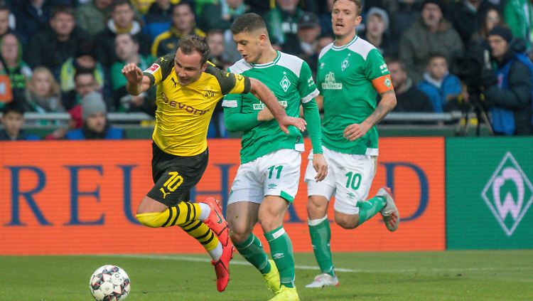 Mario Götze und der BVB haben sich gegen Werder Bremen einen weiteren Ausrutscher geleistet.